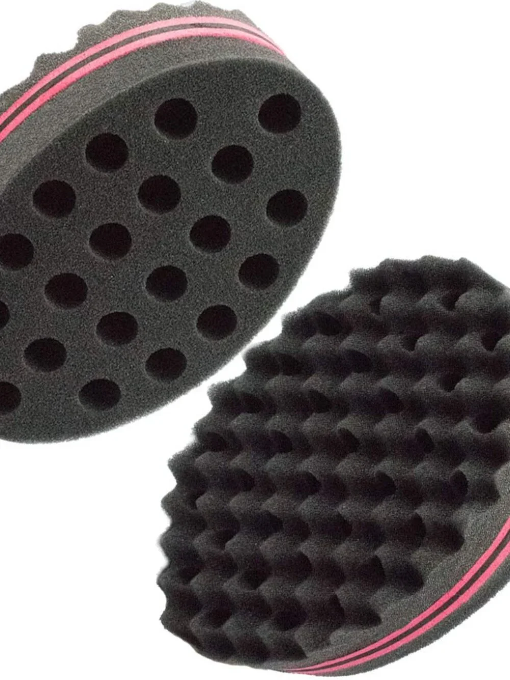 Hair Magic Twist Sponge: Two-Sided Dread Afro Coil Barber Tool for Curling and W